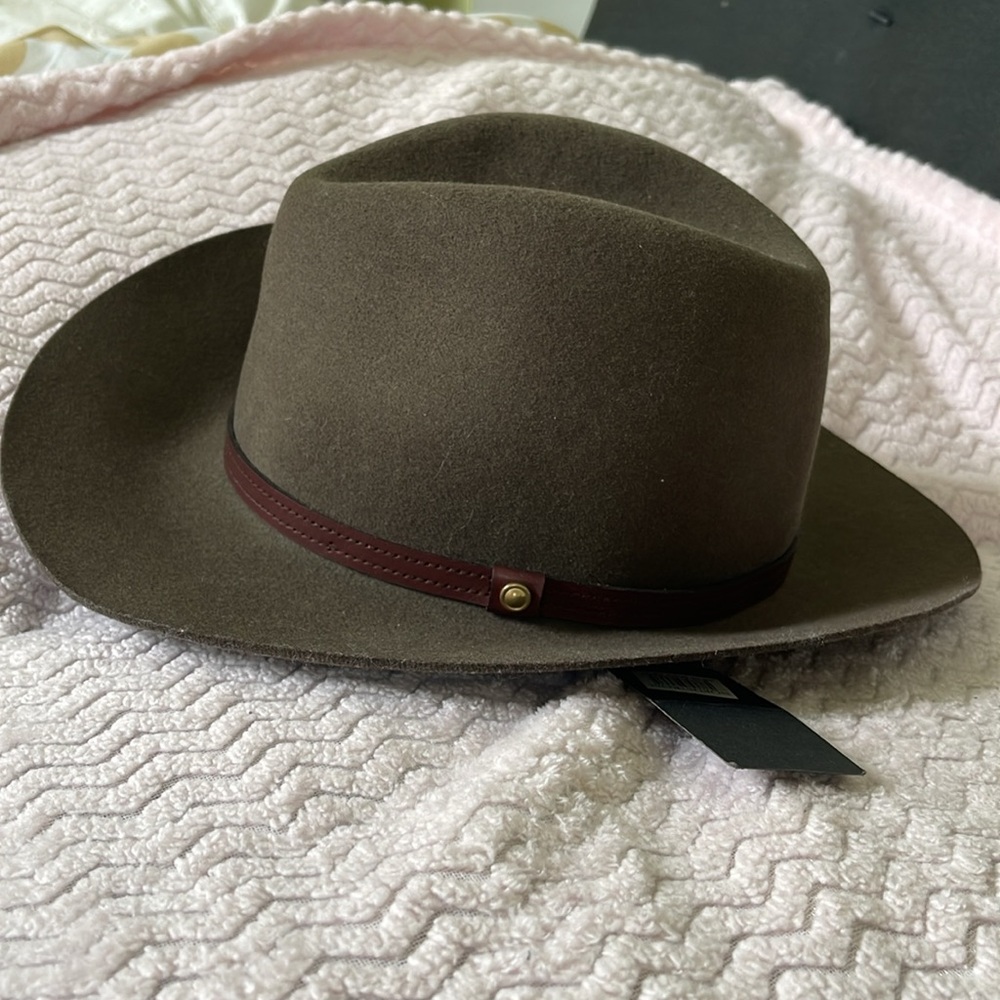 Rag & Bone Floppy Brim Wool Fedora Hat . Size S